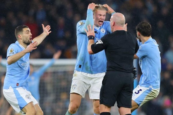 Man City 3-3 Tottenham: Erling Haaland criticises referee on social media